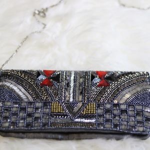 Nordstrom Beaded Clutch